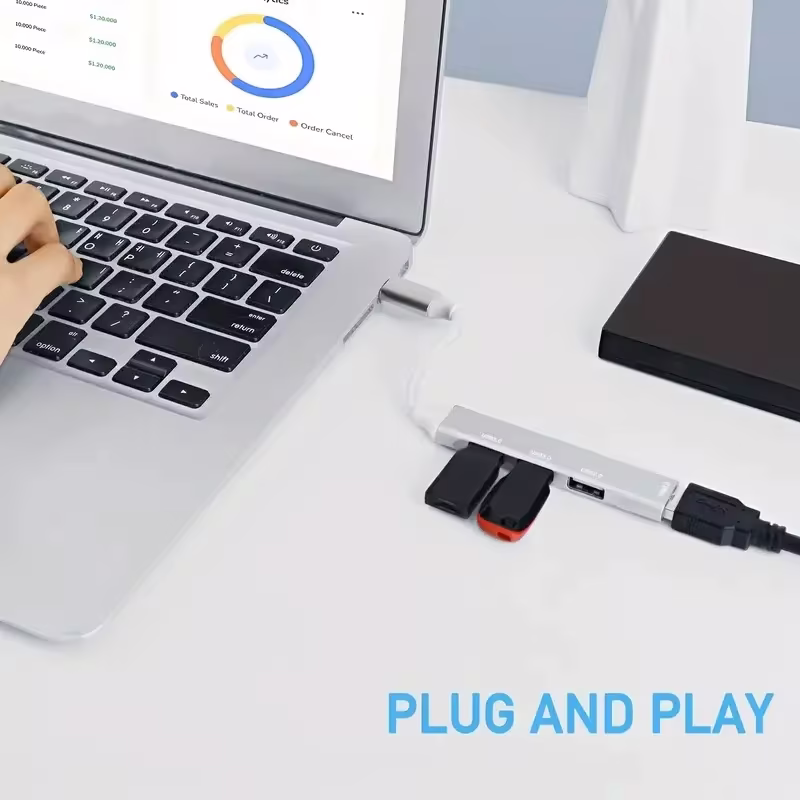 هاب USB چندکاره مدل 467